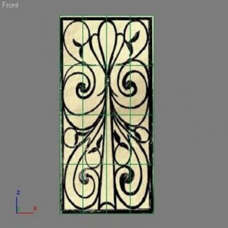 режим Wireframe 3ds Max